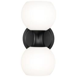 Artemis by Z-Lite Matte Black 2 Light Wall Sconce