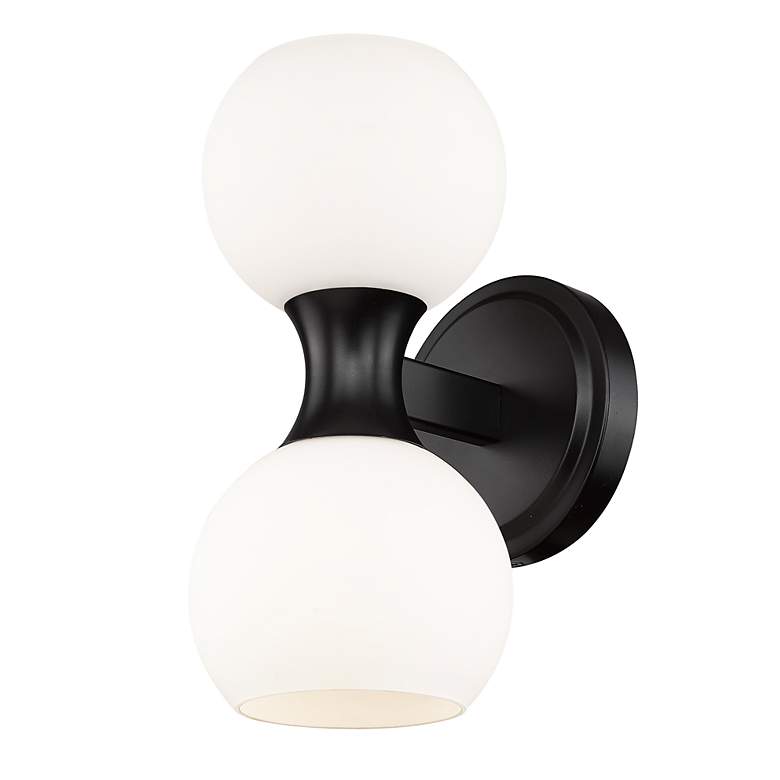 Image 6 Artemis by Z-Lite Matte Black 2 Light Wall Sconce more views