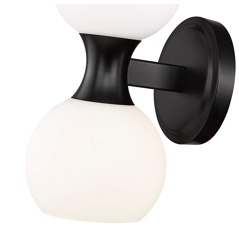 Image 7 Artemis by Z-Lite Matte Black 2 Light Wall Sconce more views