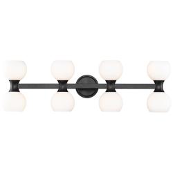 Artemis by Z-Lite Matte Black 8 Light Vanity
