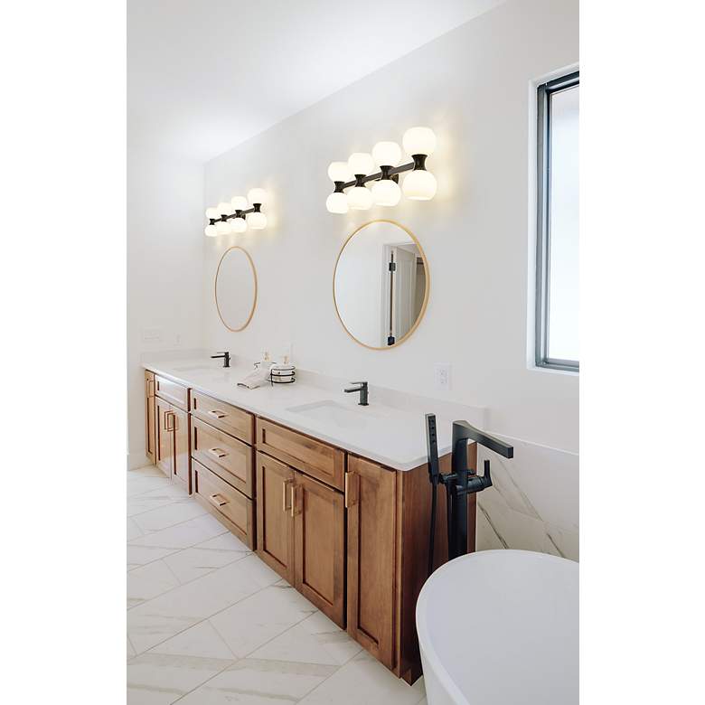 Image 4 Artemis by Z-Lite Matte Black 8 Light Vanity more views