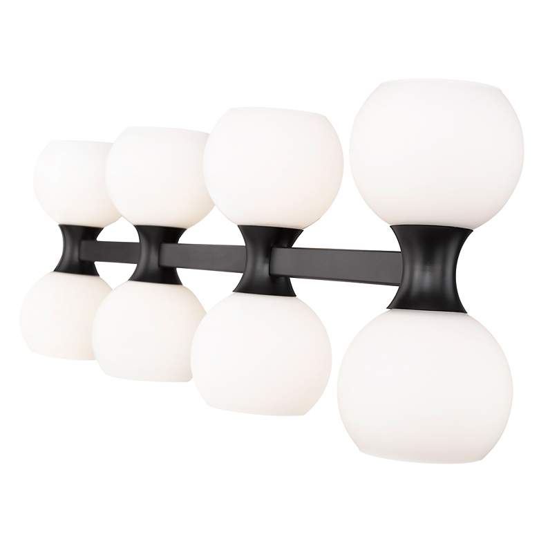 Image 7 Artemis by Z-Lite Matte Black 8 Light Vanity more views