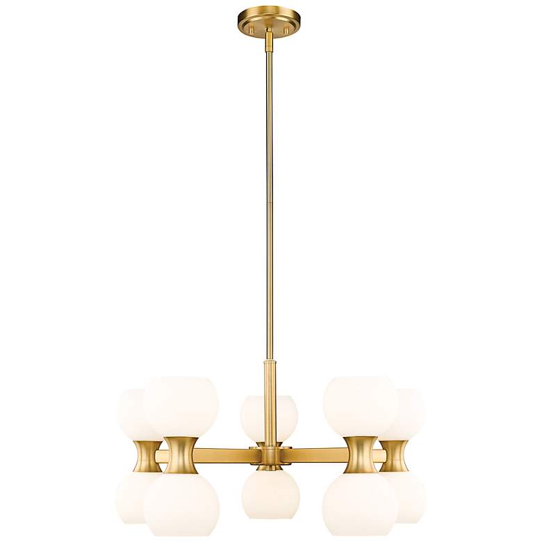 Image 2 Artemis by Z-Lite Modern Gold 10 Light Chandelier