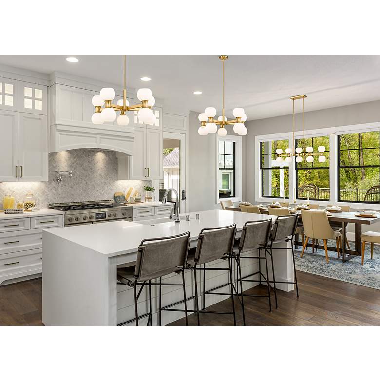 Image 4 Artemis by Z-Lite Modern Gold 10 Light Chandelier more views