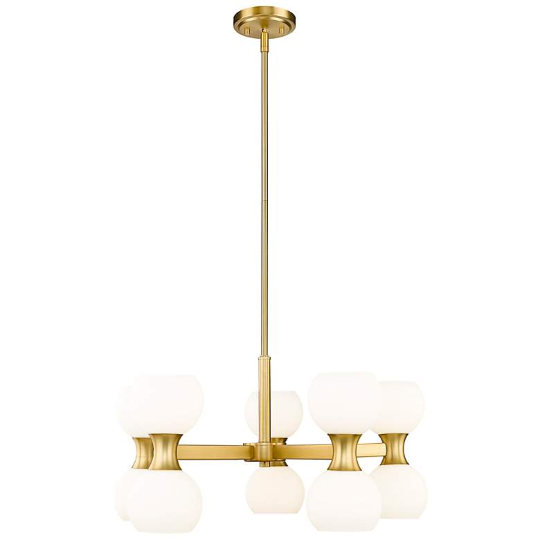 Image 5 Artemis by Z-Lite Modern Gold 10 Light Chandelier more views