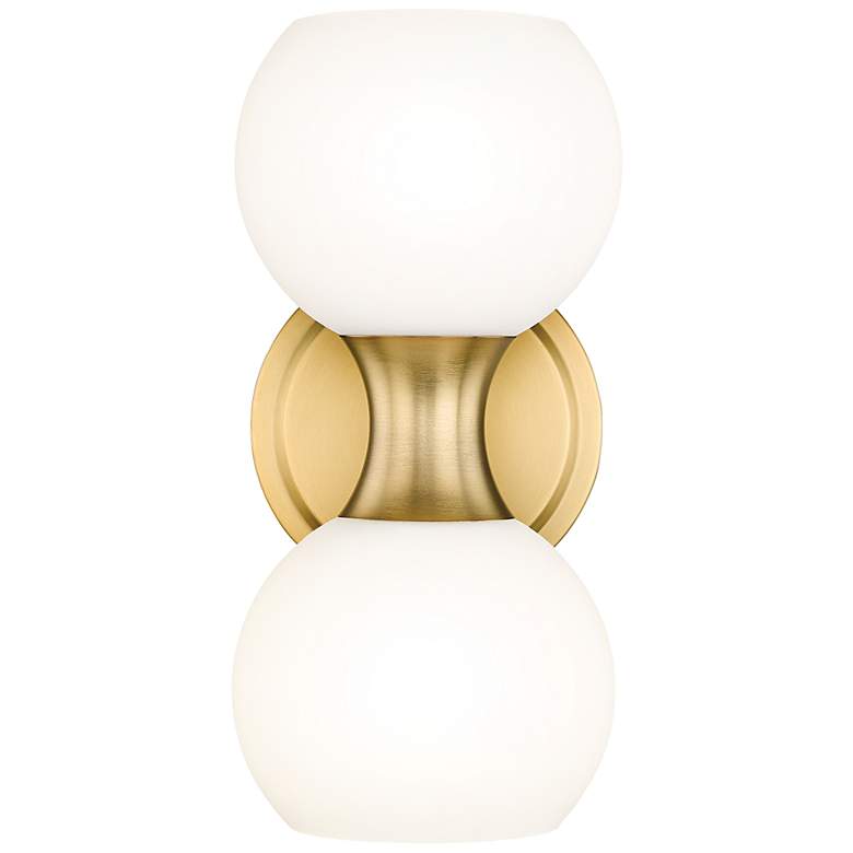 Image 2 Artemis by Z-Lite Modern Gold 2 Light Wall Sconce
