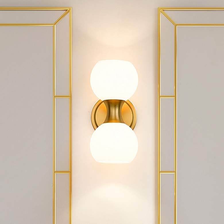 Image 1 Artemis by Z-Lite Modern Gold 2 Light Wall Sconce