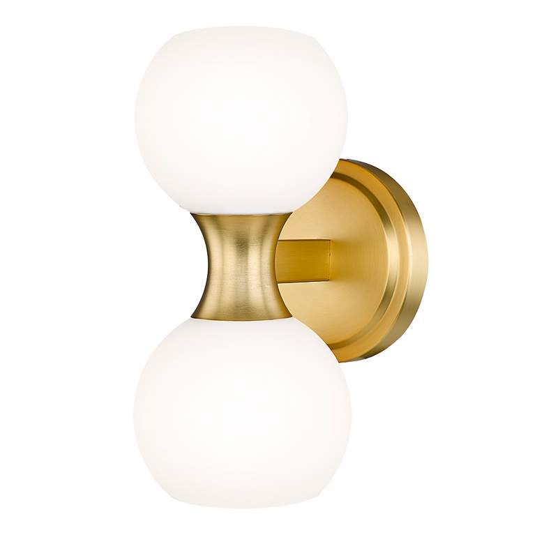 Image 5 Artemis by Z-Lite Modern Gold 2 Light Wall Sconce more views