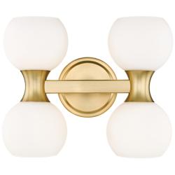 Artemis by Z-Lite Modern Gold 4 Light Vanity