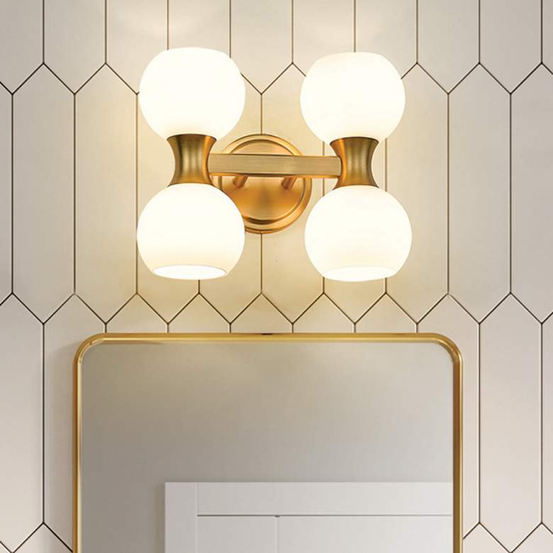Image 1 Artemis by Z-Lite Modern Gold 4 Light Vanity