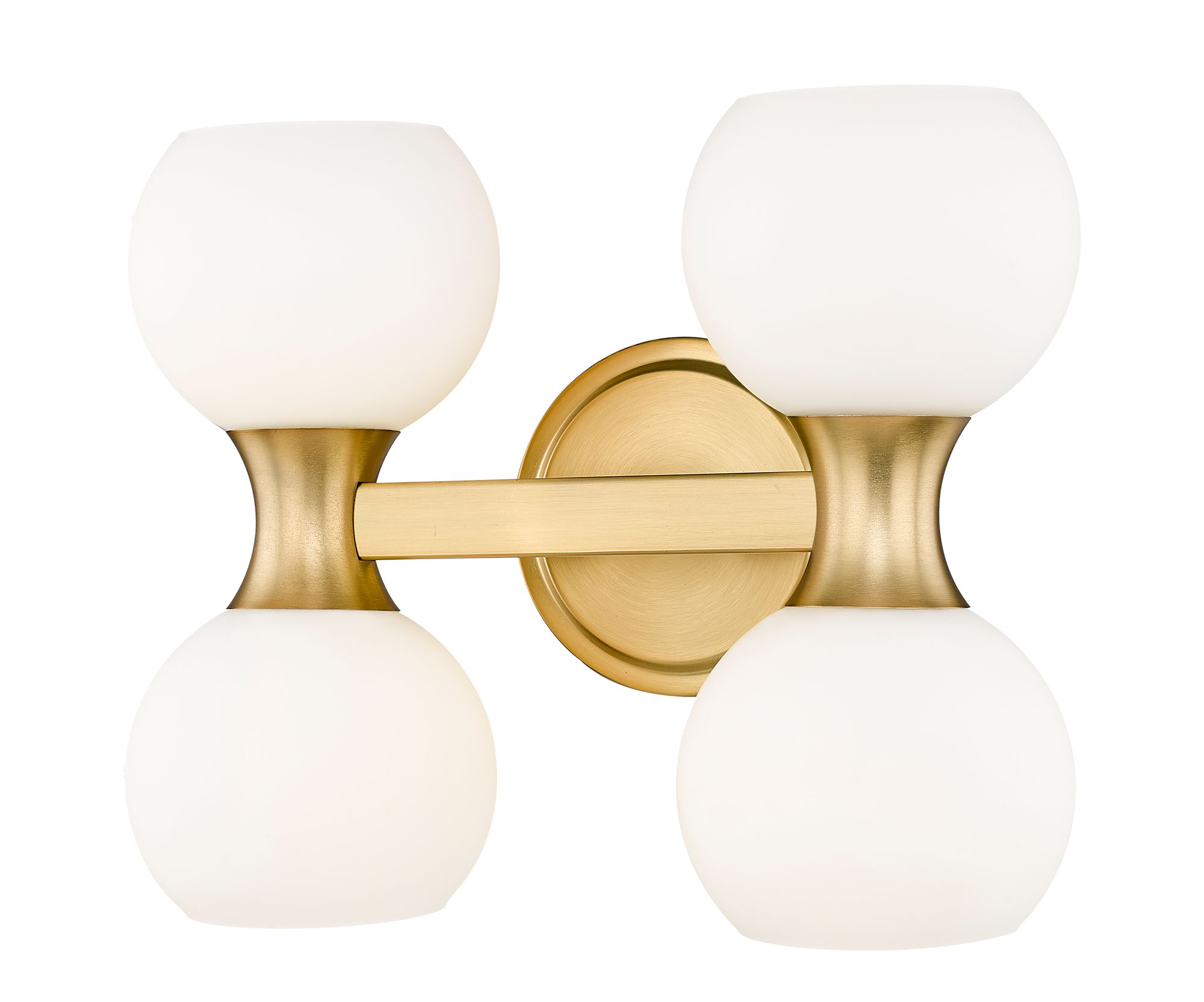 Artemis by Z-Lite Modern Gold 4 Light Vanity