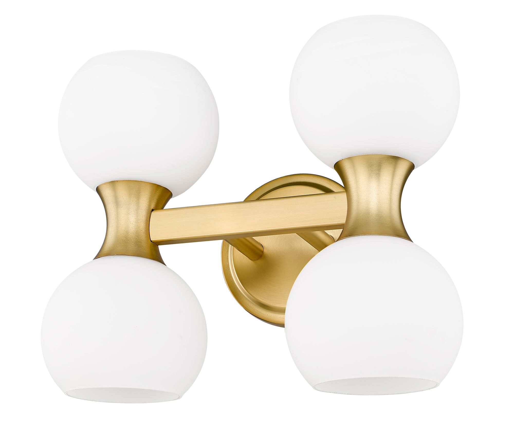 Artemis by Z-Lite Modern Gold 4 Light Vanity