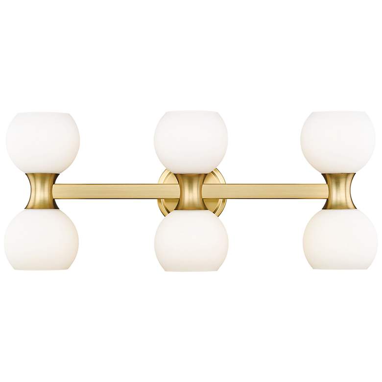 Image 1 Artemis by Z-Lite Modern Gold 6 Light Vanity