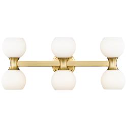 Artemis by Z-Lite Modern Gold 6 Light Vanity