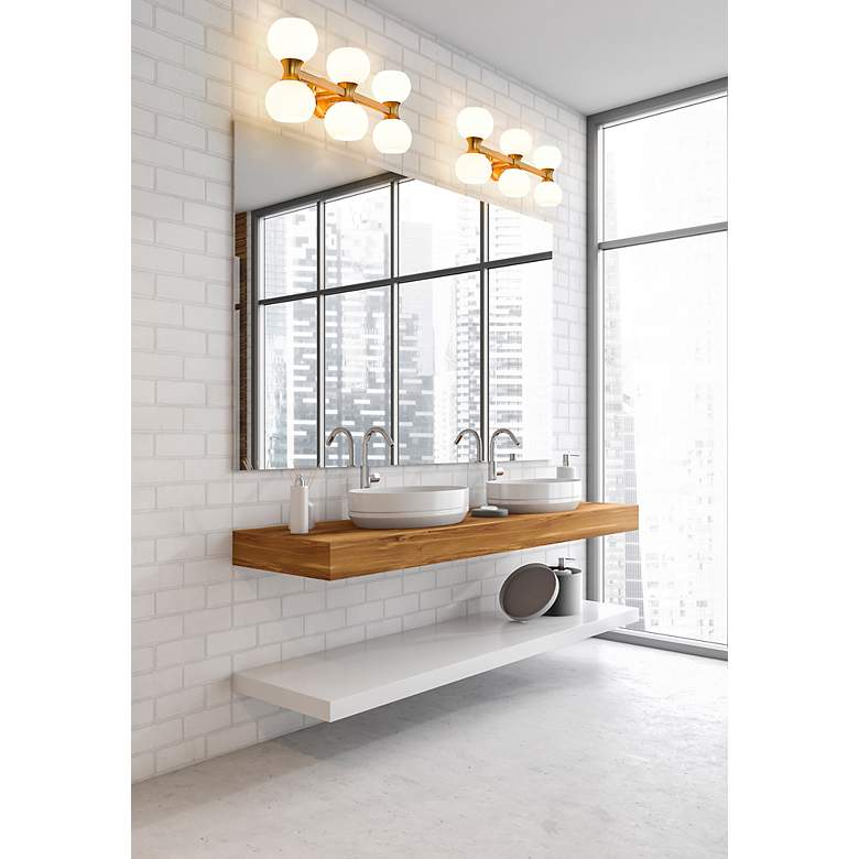Image 2 Artemis by Z-Lite Modern Gold 6 Light Vanity more views