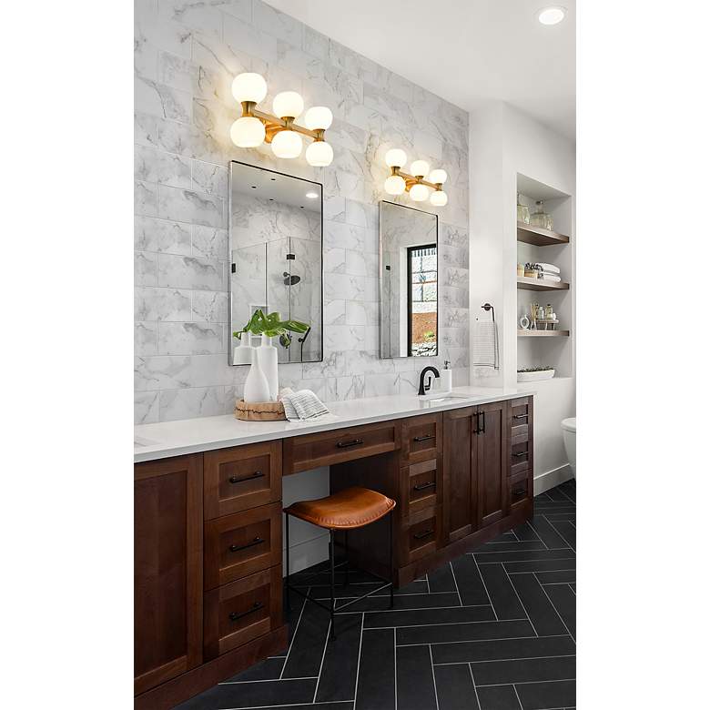 Image 3 Artemis by Z-Lite Modern Gold 6 Light Vanity more views