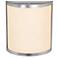 Artemis - Wall Sconce - E26 LED - Brushed Steel Finish - Opal Glass