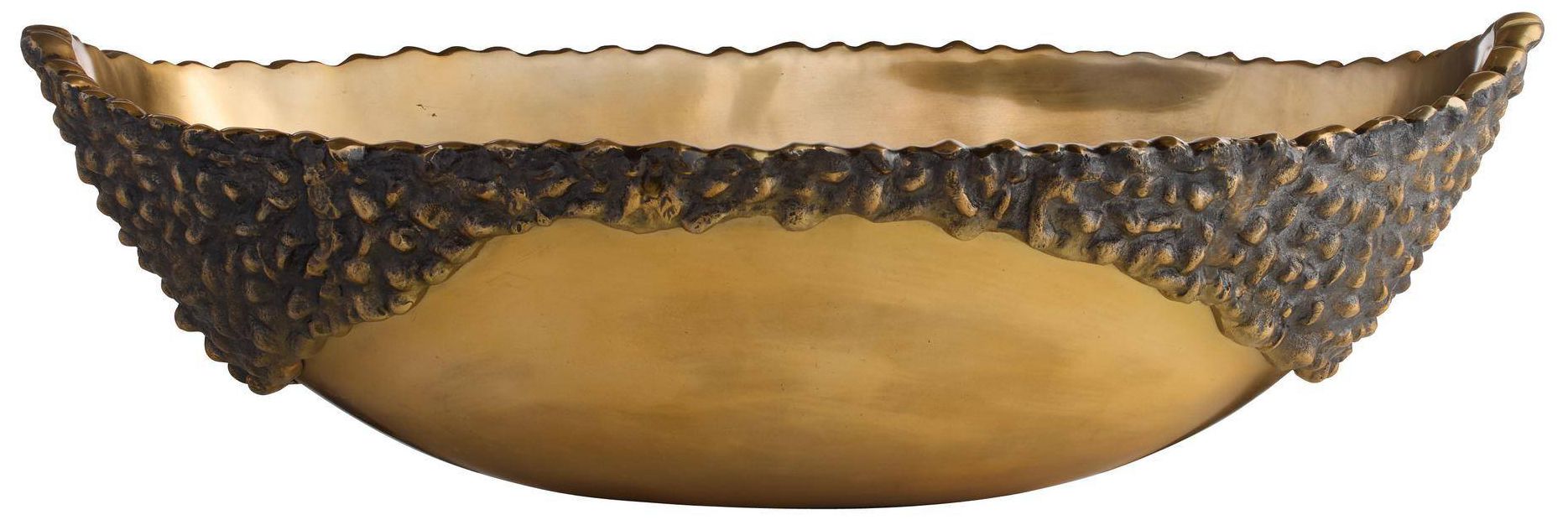 Image 2 Arteriors Achene Centerpiece Antique Brass more views