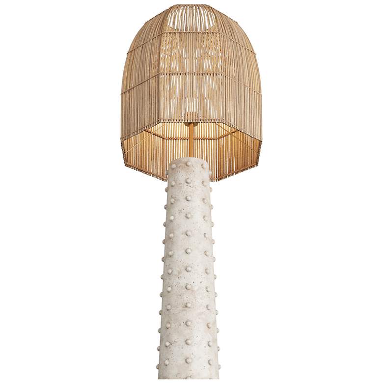 Image 6 Arteriors Agnes Floor Lamp Mactan Stone more views