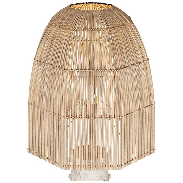 Image 7 Arteriors Agnes Floor Lamp Mactan Stone more views