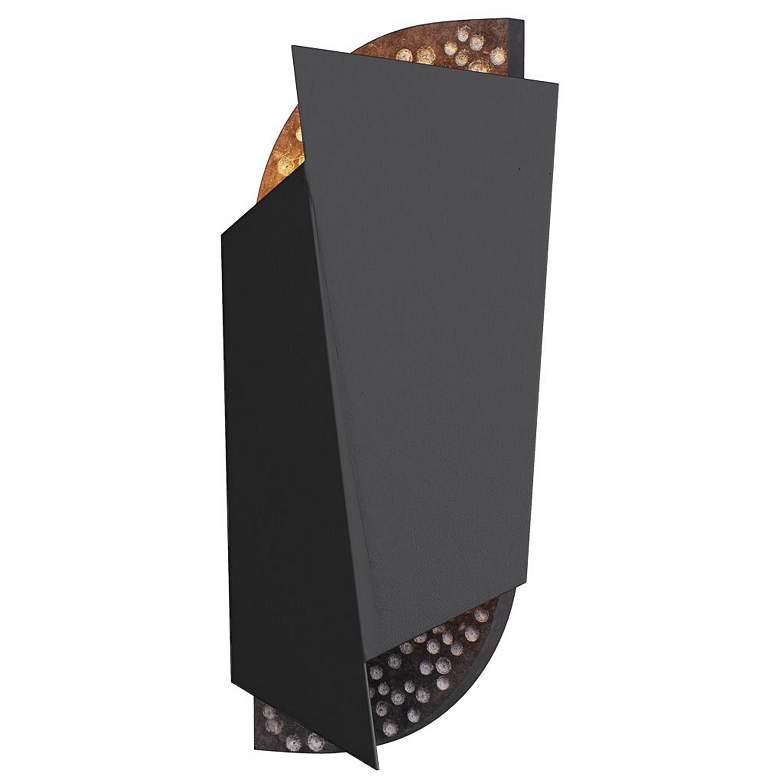 Image 1 Arteriors Aldridge Sconce Blackened Iron