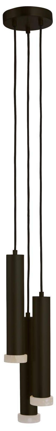 Image 2 Arteriors Aleena Multi Port Pendant 6.5" English Bronze more views