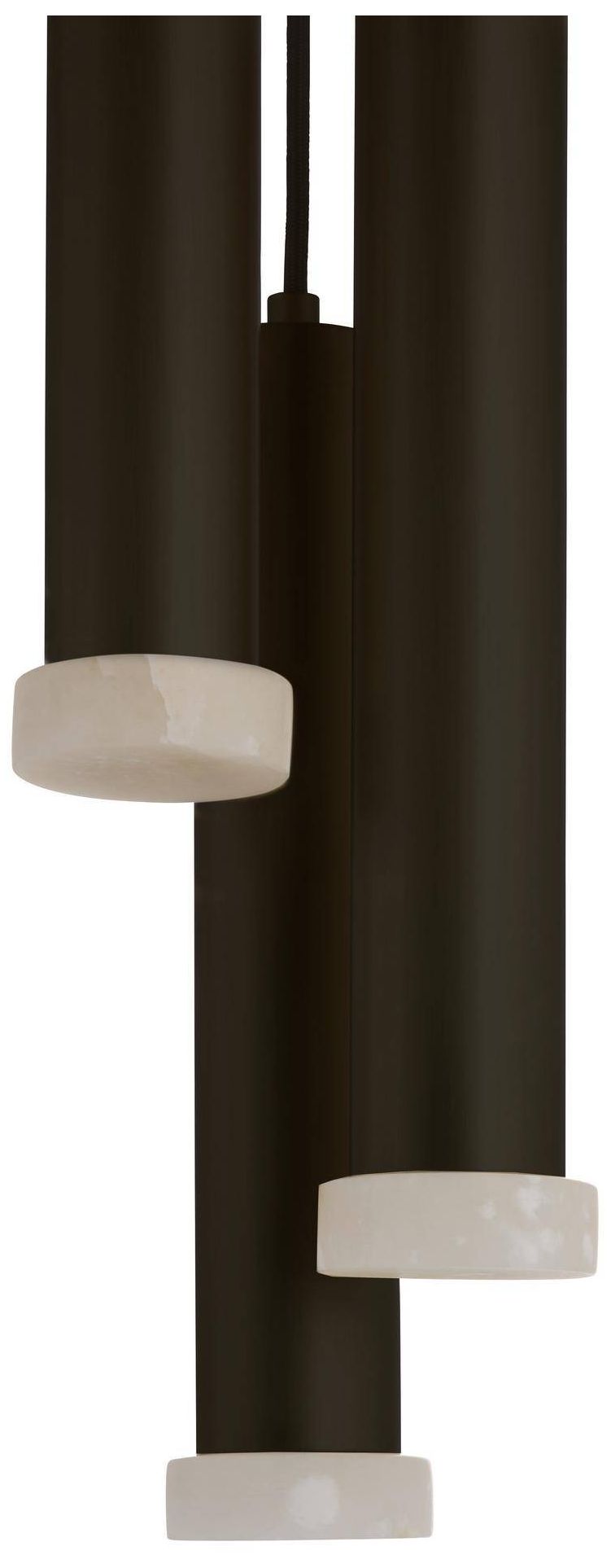 Image 4 Arteriors Aleena Multi Port Pendant 6.5" English Bronze more views