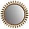 Arteriors Analise Iron Mirror Antique Brass