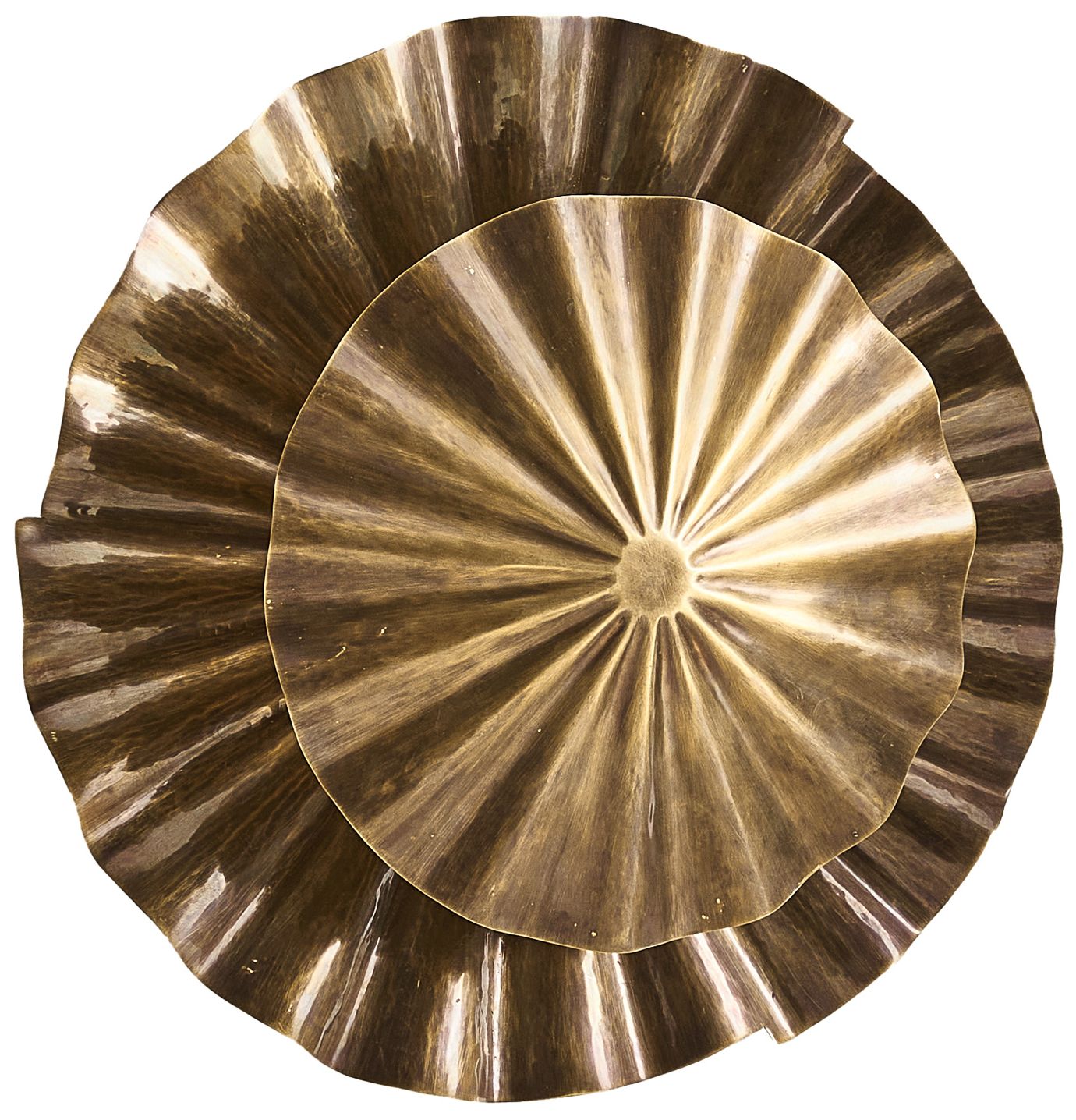 Image 2 Arteriors Annabeth Sconce Vintage Brass more views