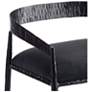 5_Arteriors Ansel Bar Stool Midnight Grey Performance Velvet more views