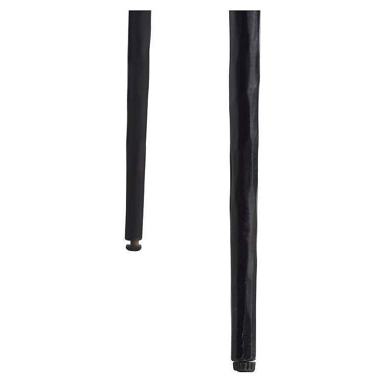Image 6 Arteriors Ansel Bar Stool Midnight Grey Performance Velvet more views