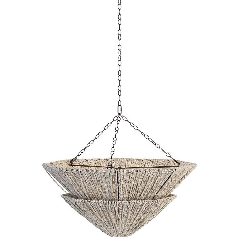 Image 1 Arteriors Anya Chandelier Light Gray Stained
