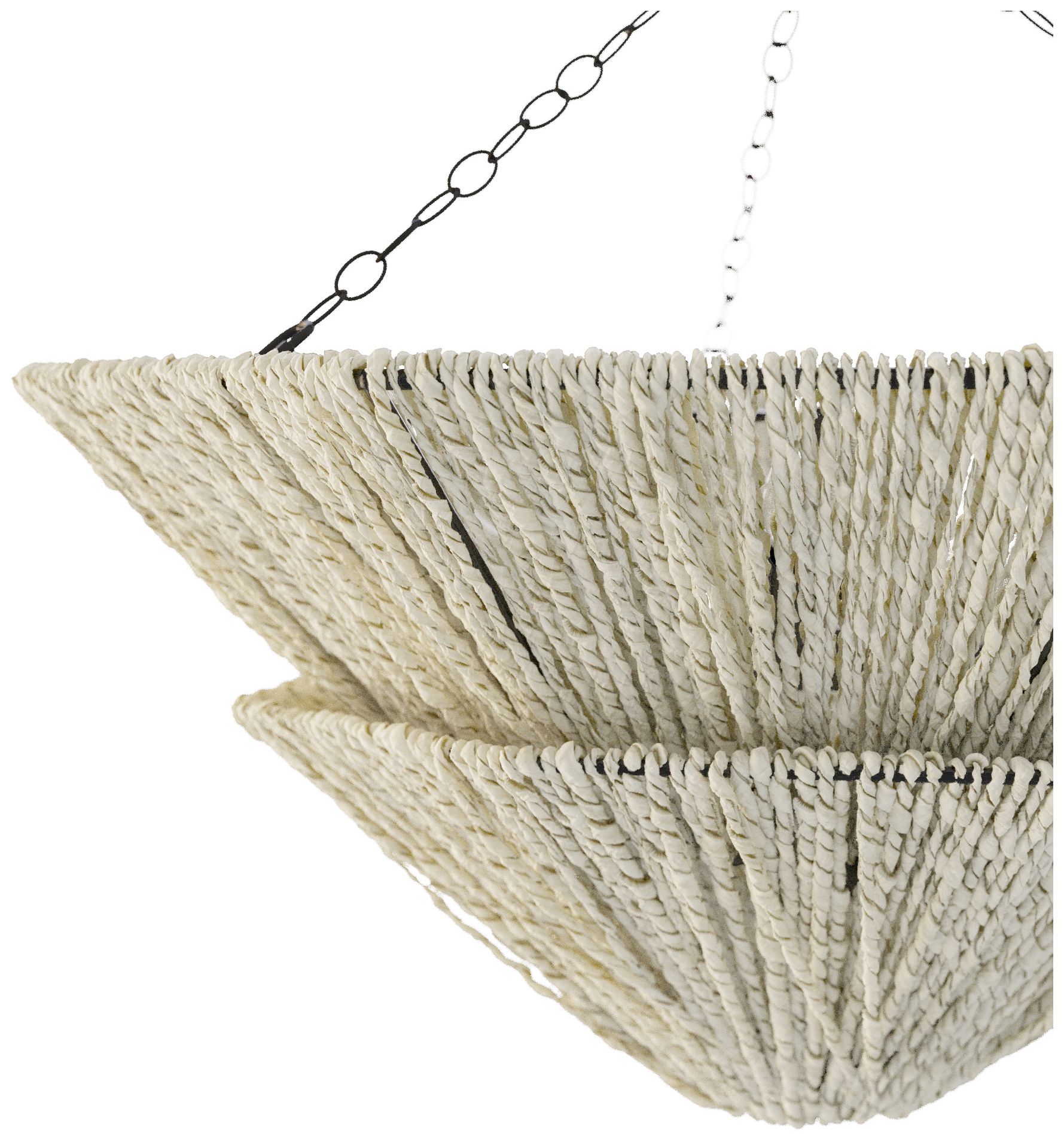 Image 4 Arteriors Anya Chandelier Light Gray Stained more views