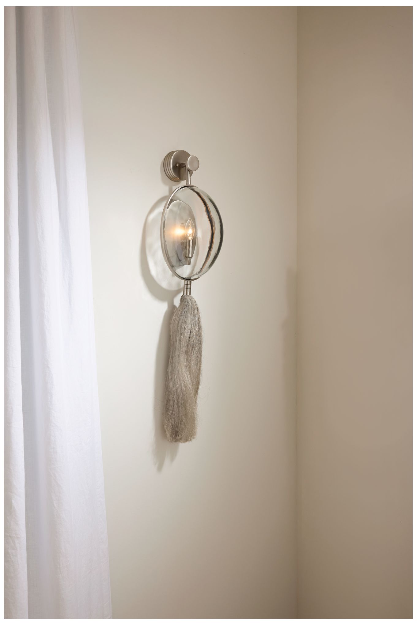 Arteriors  Aramis 9" Sconce White Bronze