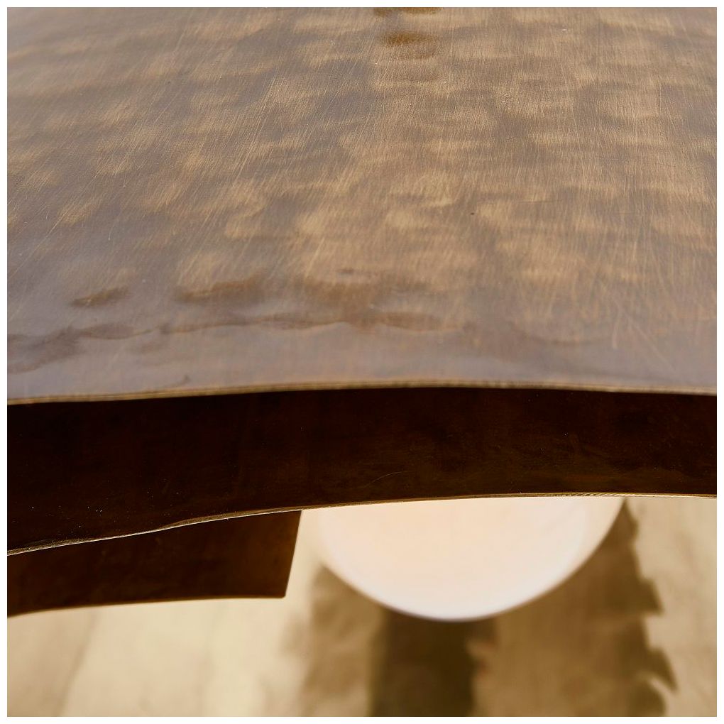 Image 6 Arteriors Arden Sconce/Ceiling Mount Vintage Brass more views