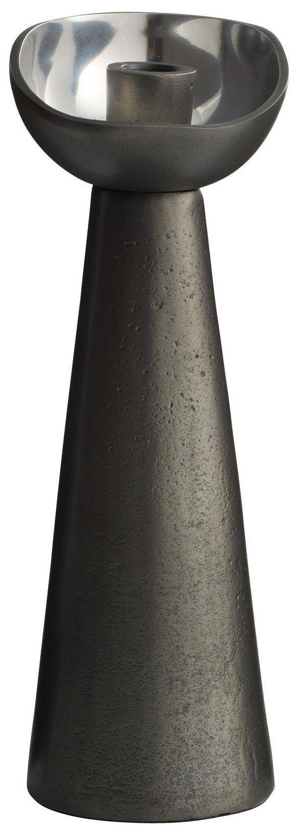 Image 7 Arteriors Argemone Candle Holders, Set of 2 Blackened more views