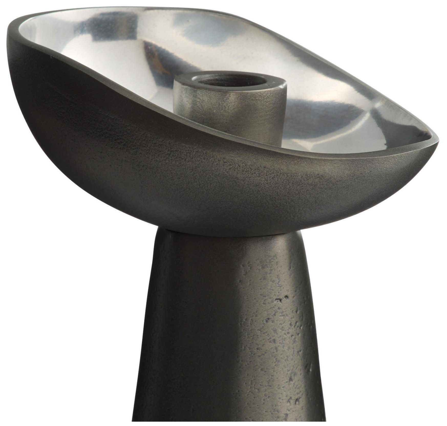 Arteriors Argemone Candle Holders, Set of 2 Blackened