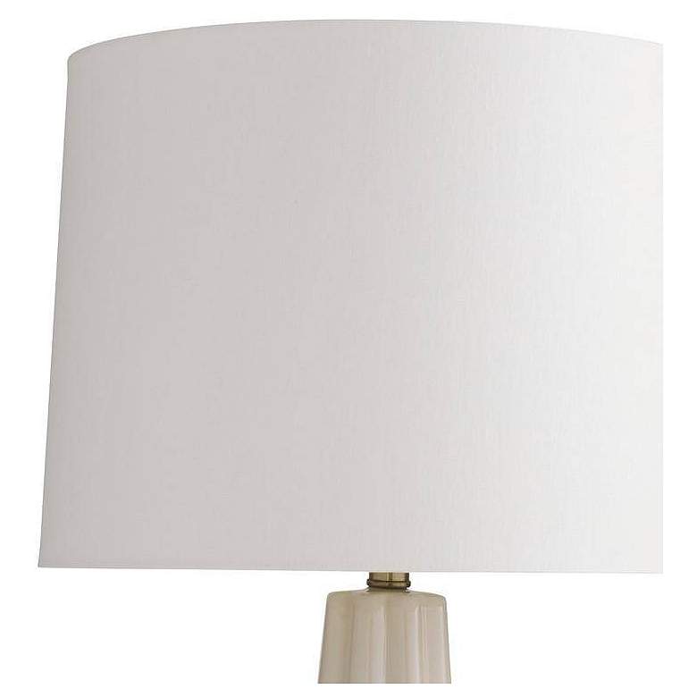 Image 3 Arteriors Arlington Lamp Ivory Ceramic more views
