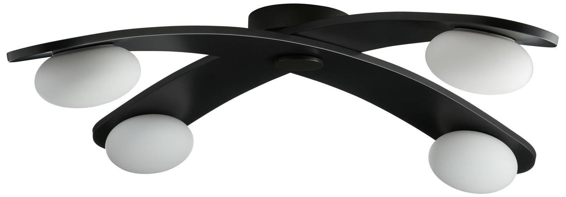 Image 2 Arteriors Axia Flush Mount 40" Blackened Iron more views