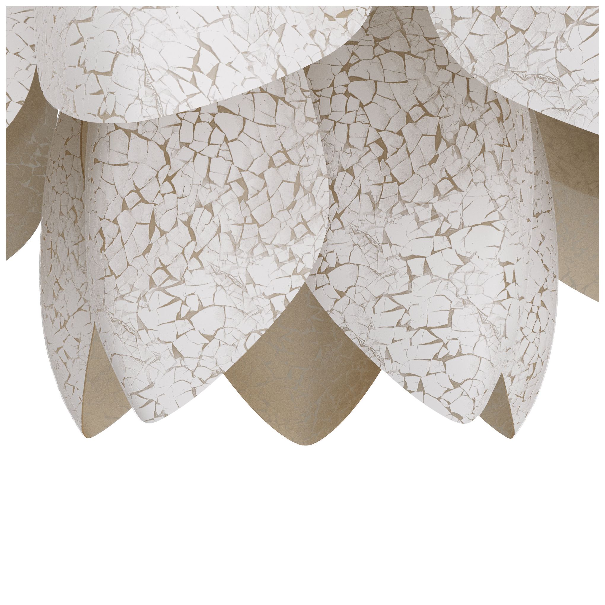 Image 5 Arteriors Ayana Chandelier Ivory White more views