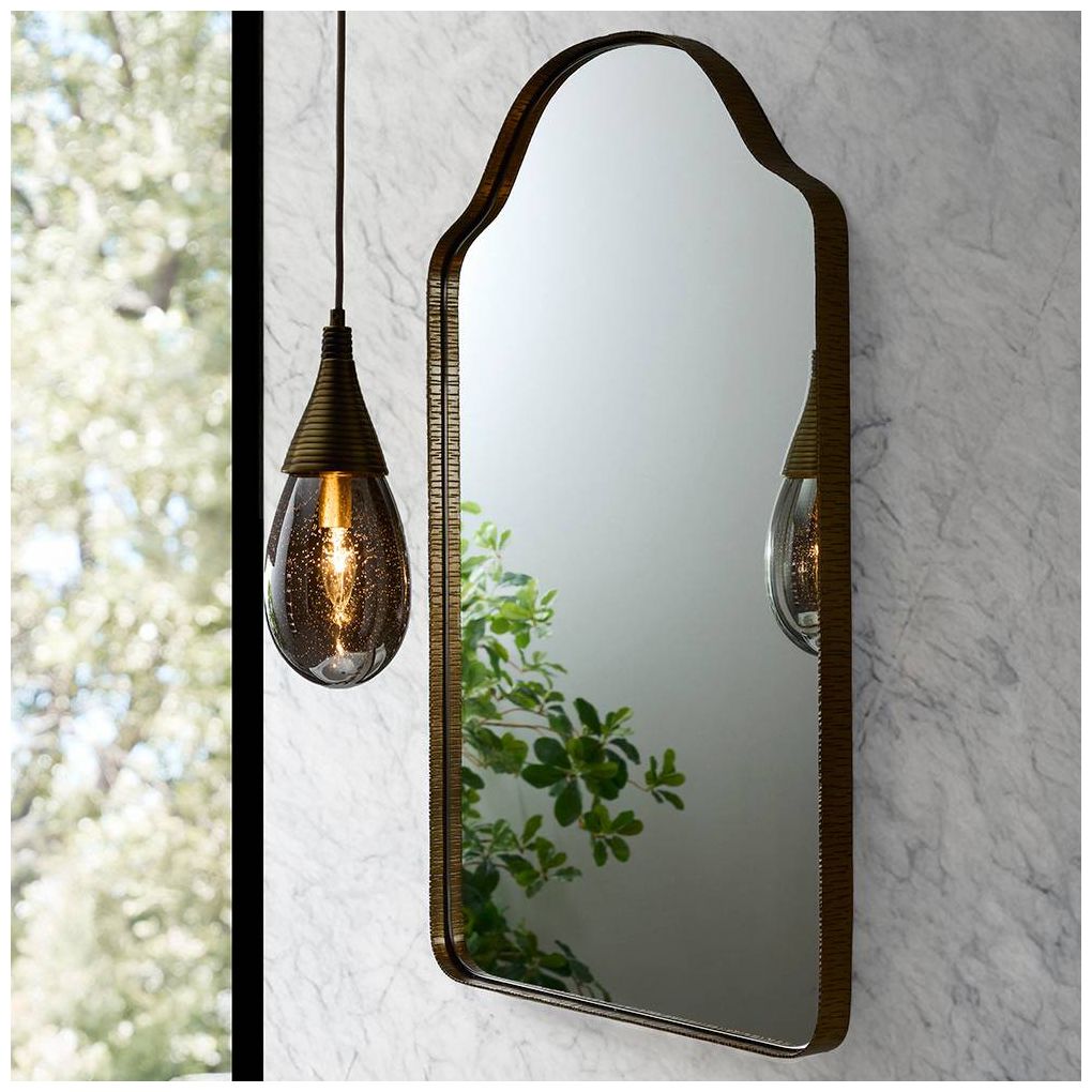 Image 7 Arteriors Ayers Large Mirror Antique Brass more views