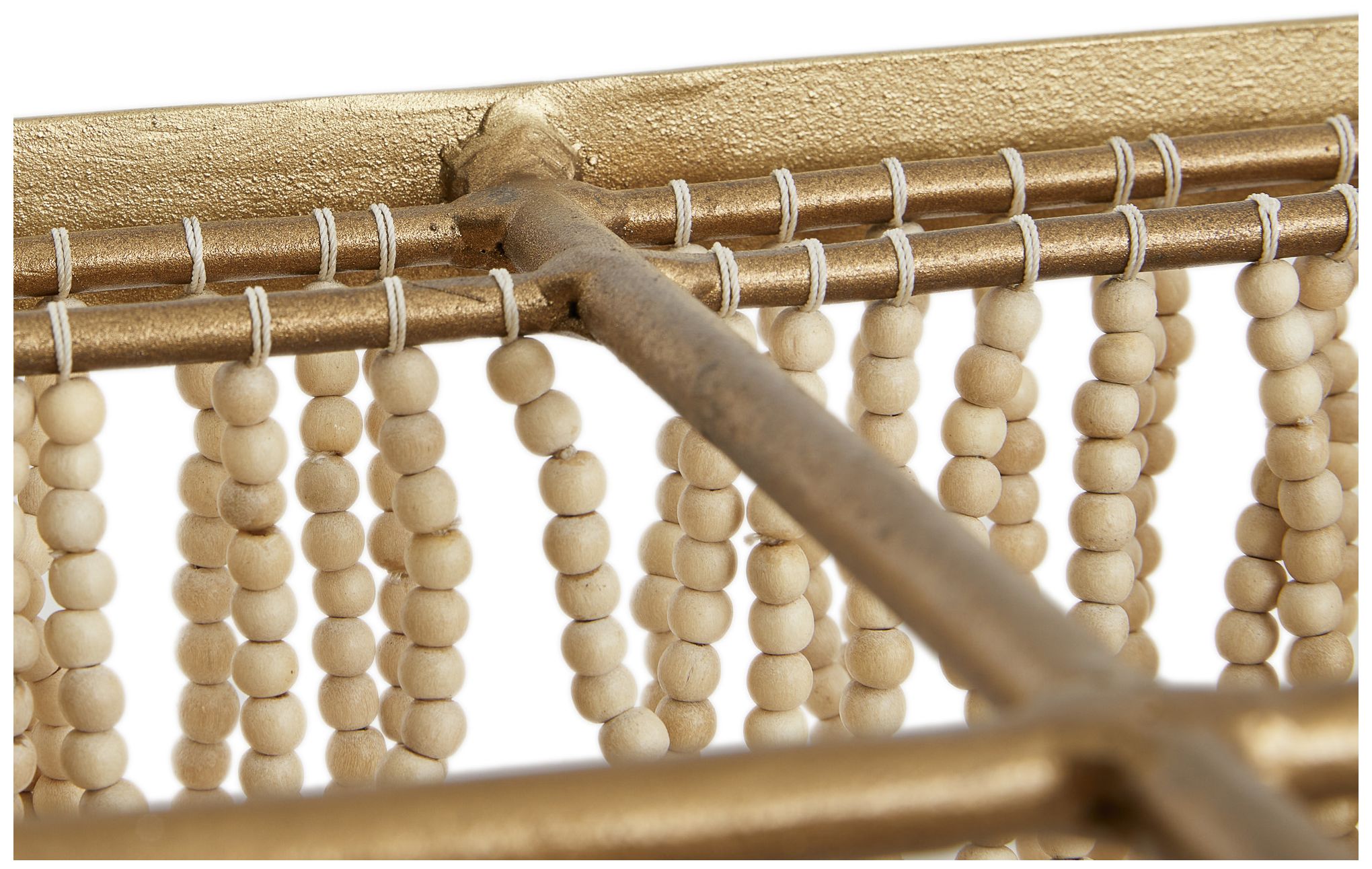 Image 7 Arteriors Baja Linear Chandelier Natural Antique Brass more views