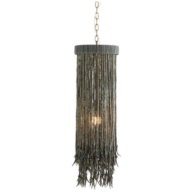 Image 1 Arteriors Baja Pendant 10" Dark Gray Wash