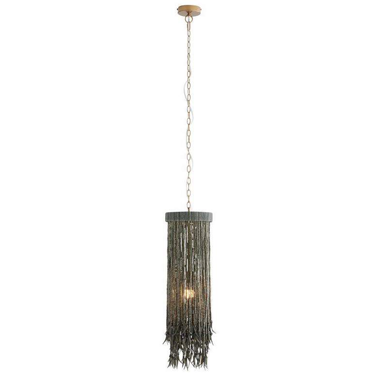 Image 2 Arteriors Baja Pendant 10" Dark Gray Wash more views
