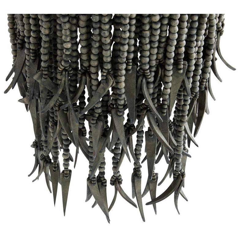 Image 4 Arteriors Baja Pendant 10" Dark Gray Wash more views