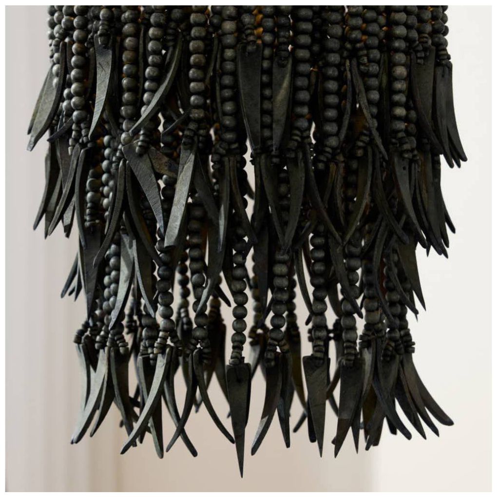 Arteriors  Baja Pendant 10" Dark Gray Wash