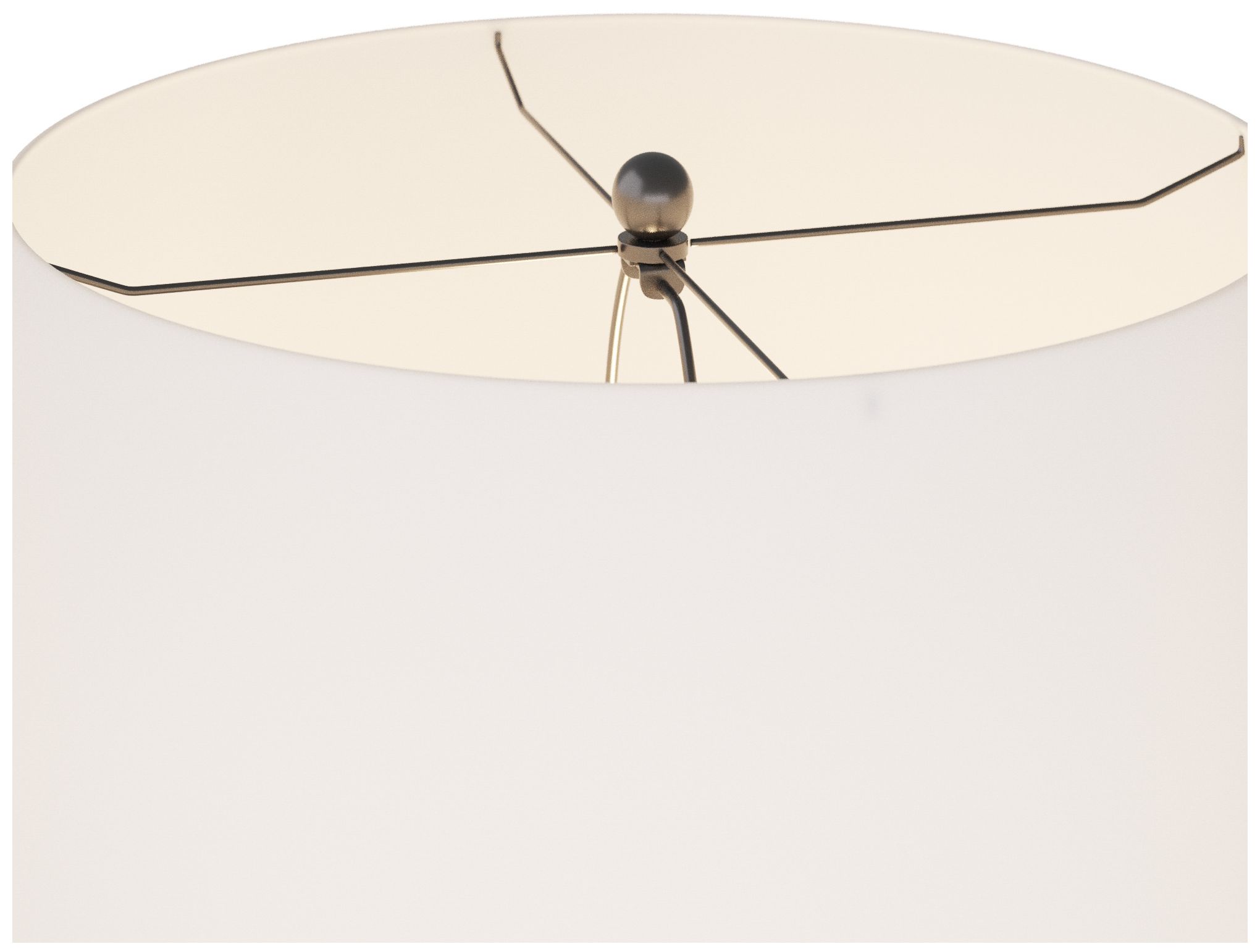 Image 7 Arteriors Basilio 29.5" Ivory Gray Crackle Modern Ceramic Table Lamp more views