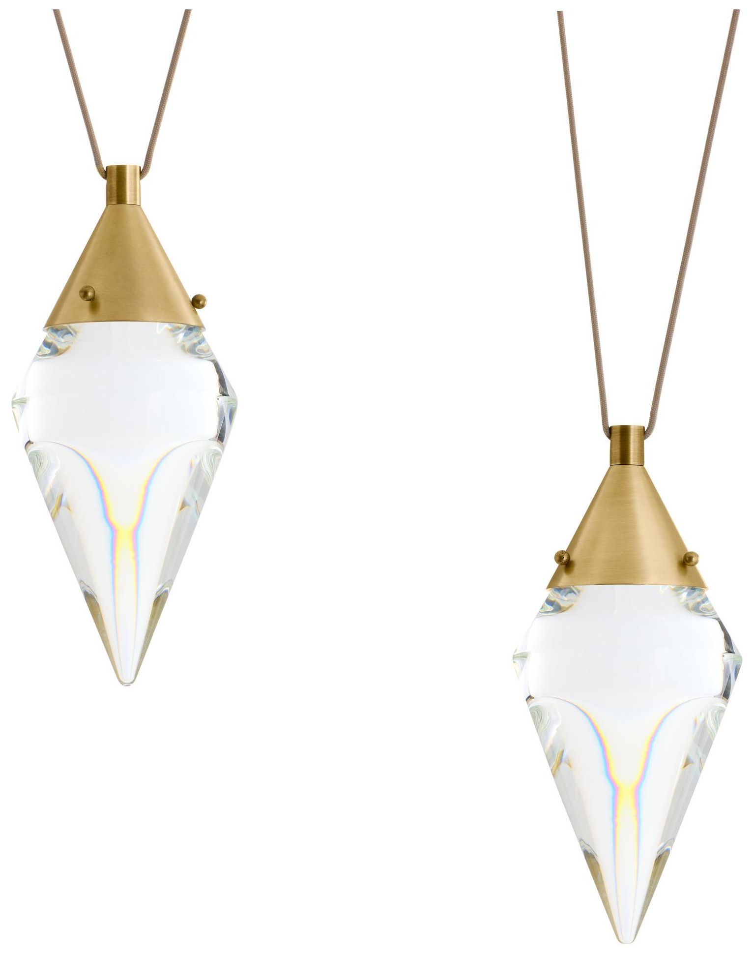 Image 7 Arteriors Berkley Multi Drop Chandelier 82" Clear more views