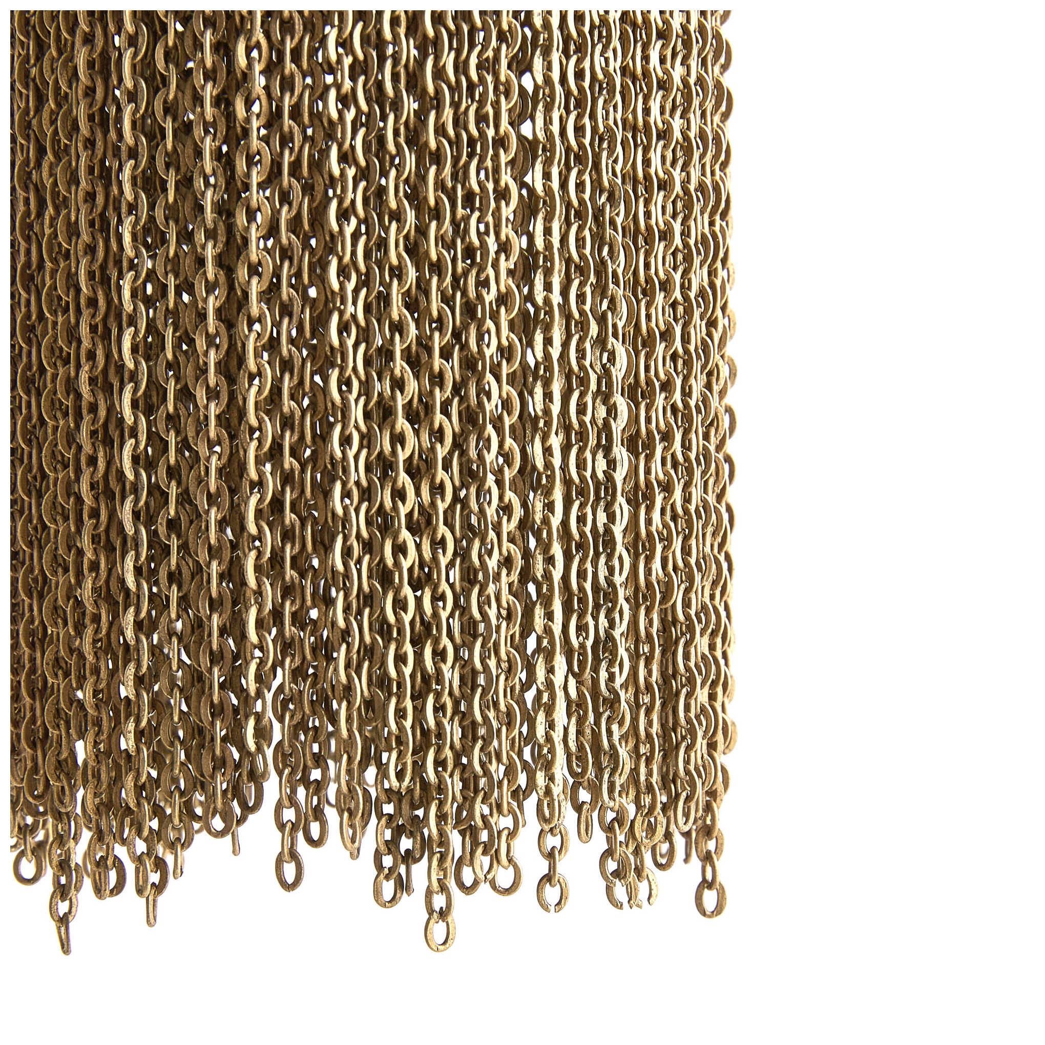 Image 5 Arteriors Boswell Pendant Antique Brass more views