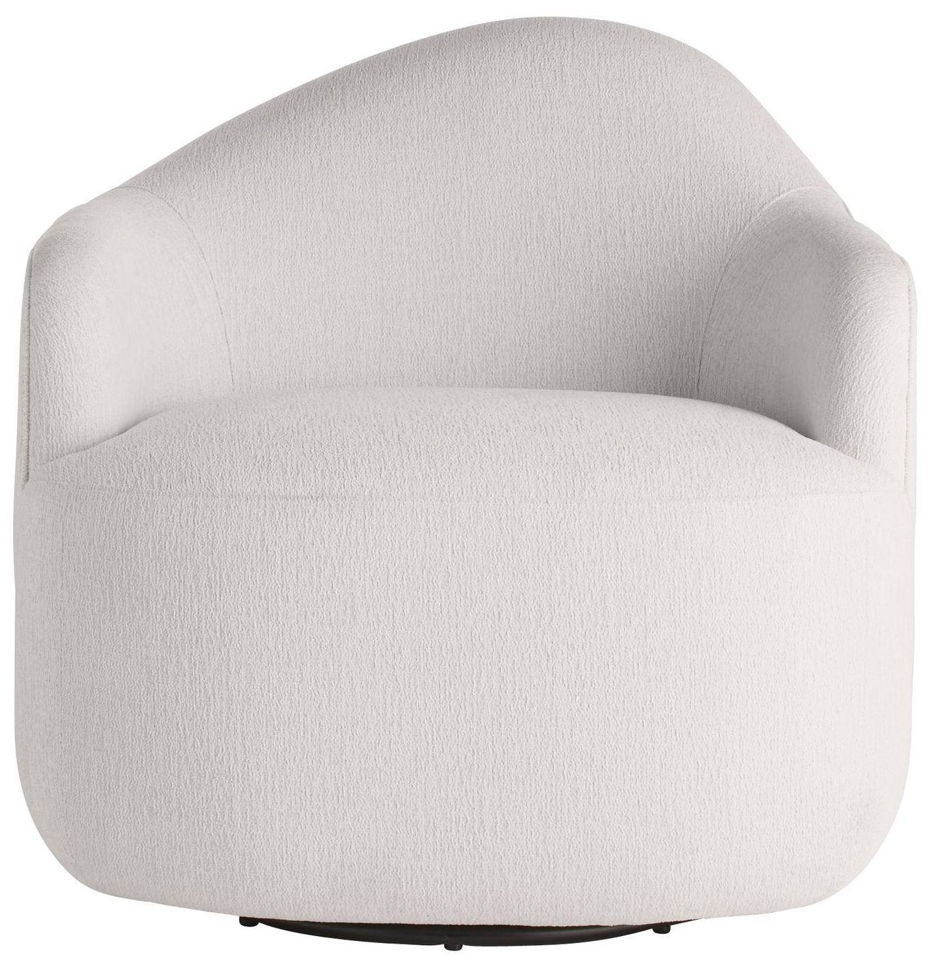 Image 2 Arteriors Boulder Swivel Lounge Chair, Right Sand more views